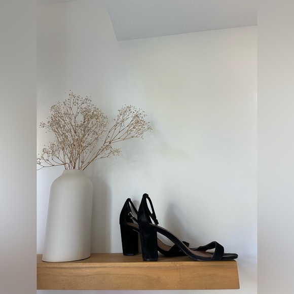 Steve Madden Shoes - Steve Madden Suede 2” Heel - Black